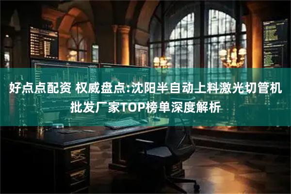 好点点配资 权威盘点:沈阳半自动上料激光切管机批发厂家TOP榜单深度解析