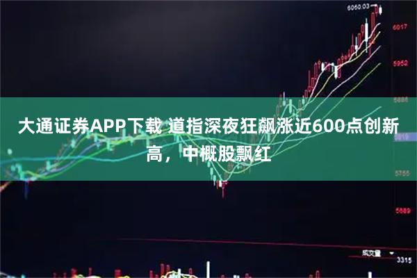 大通证券APP下载 道指深夜狂飙涨近600点创新高，中概股飘红